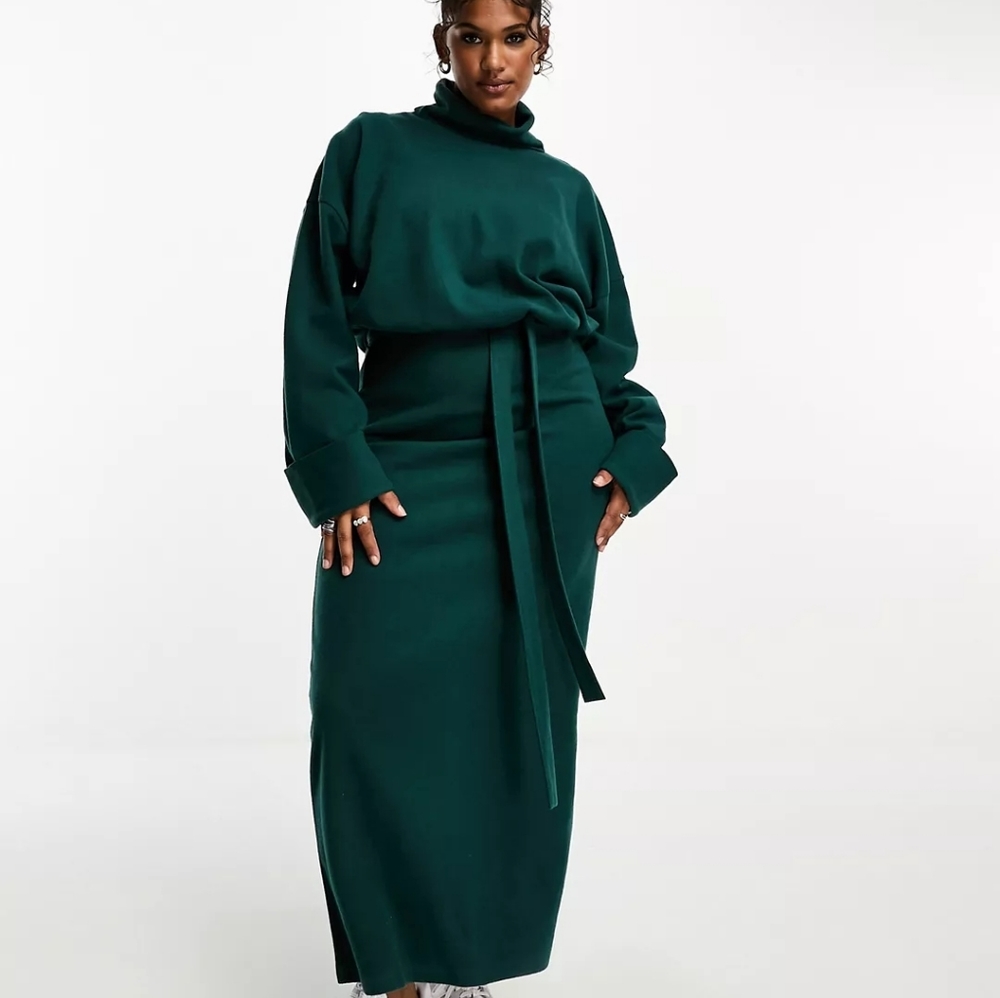 Asos maxi sweater dress